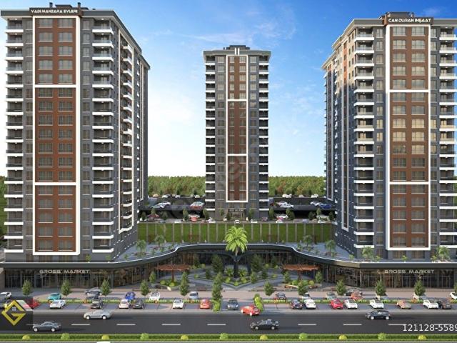 VADİ MANZARA 6. ETAP 1+1 TAKASA AÇIK FIRSAT DAİRE !