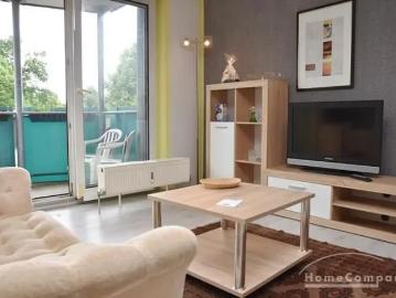 Vahrenheide Sahlkamp, Bright, furnished apartment with balcony and lift