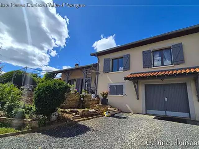 Val d'Oingt 69620 Achat / Vente maison 6 pièces t6 terrasse