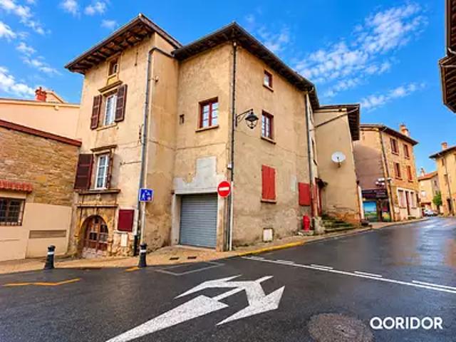 Val d'Oingt 69620 Achat / Vente maison 3 pièces t3 garage