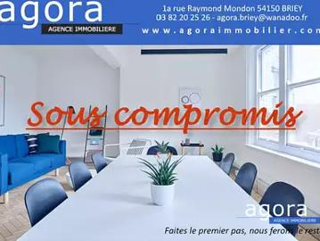 Val de Briey 54150 Achat / Vente appartement 4 pièces t4 terrasse