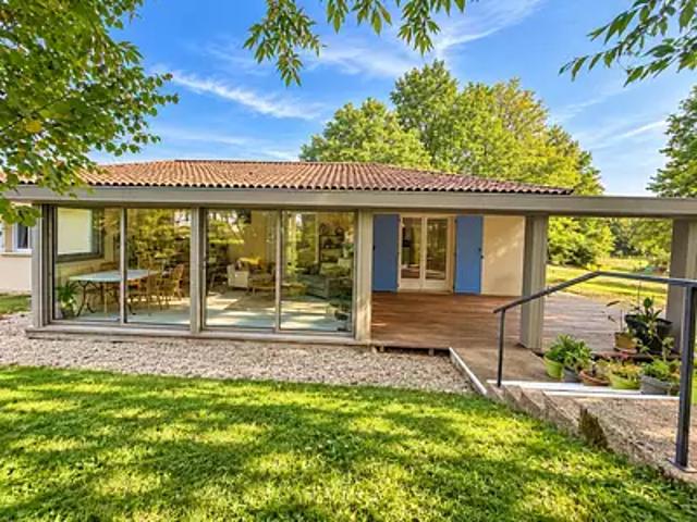 Val de Louyre et Caudeau 24510 Achat / Vente maison 5 pièces t5 piscine terrasse