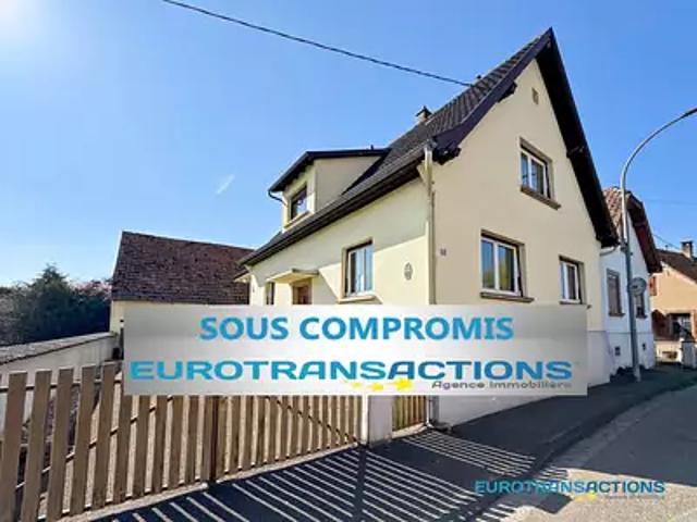 Val de Moder 67350 Achat / Vente maison 6 pièces t6