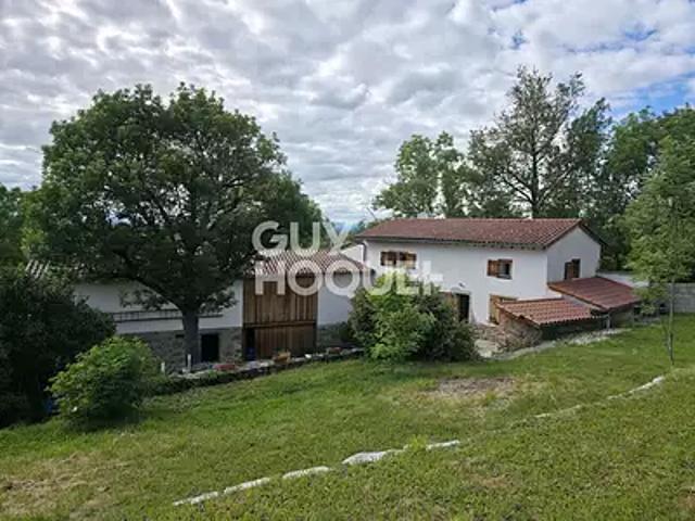 Valeille 42110 Achat / Vente maison 6 pièces t6 au dernier étage piscine