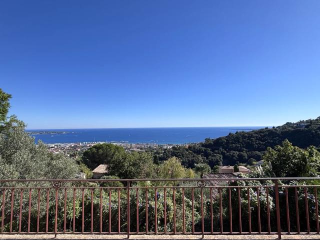 Vallauris Villa Avec Vue Mer Panoramique 160m² Vallauris