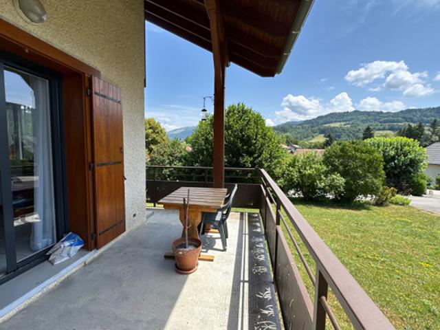 ? VALLÉE VERTE ? VILLA GIROD SUR TERRAIN PLAT RARE DE 1200 M² ? BOËGE