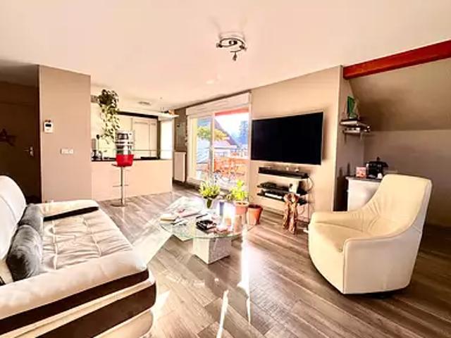 Valleiry 74520 Achat / Vente appartement 4 pièces t4 au dernier étage terrasse