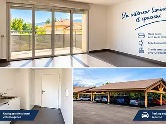 Valleiry 74520 Achat / Vente appartement 1 pièce t1