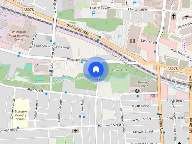 Valley House, Walthall St, CW2