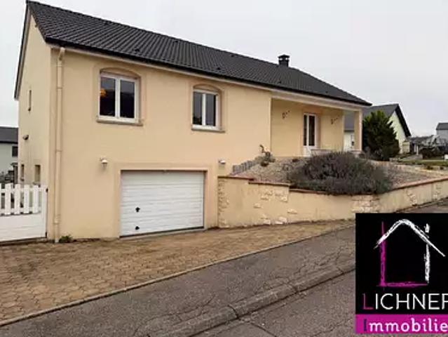 Valmont 57730 Achat / Vente maison 5 pièces t5 terrasse parking