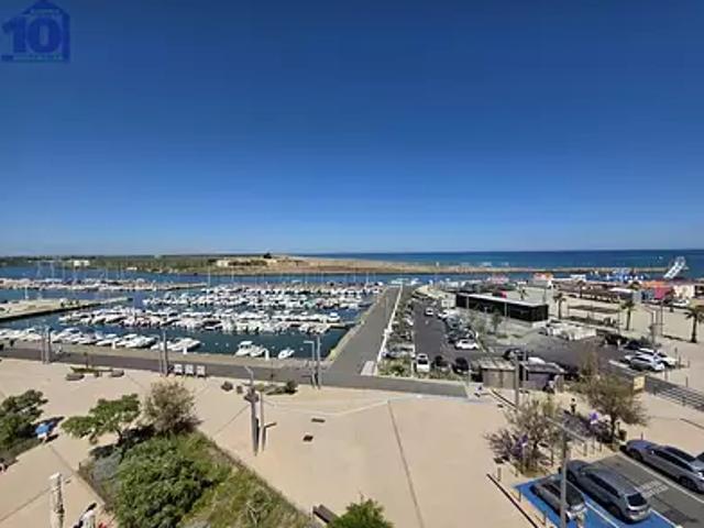 Valras Plage 34350 Achat / Vente appartement 3 pièces t3 au dernier étage terrasse