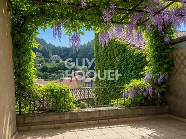 Vals les Bains 07600 Achat / Vente appartement 3 pièces t3 terrasse