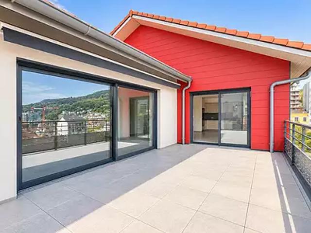 Valserhône 01200 Achat / Vente appartement 4 pièces t4 au dernier étage