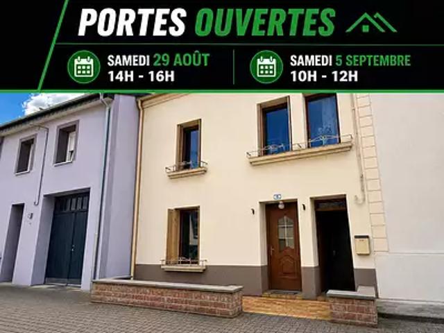 Varsberg 57880 Achat / Vente maison 6 pièces t6 jardin terrasse