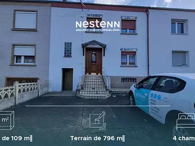 Varsberg 57880 Achat / Vente maison 6 pièces t6 au dernier étage