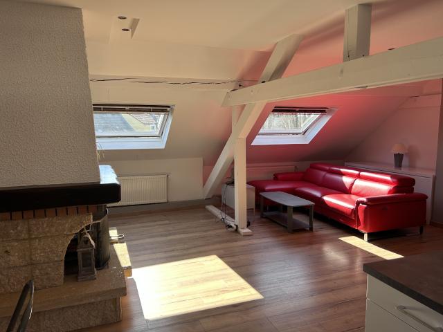 Vaste 3 pièces en duplex occupant tout l'étage d'une maison comprenant 4 logements