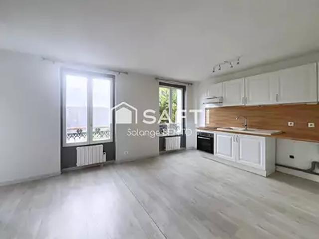 Vaux sur Seine 78740 Achat / Vente appartement 2 pièces t2 parking