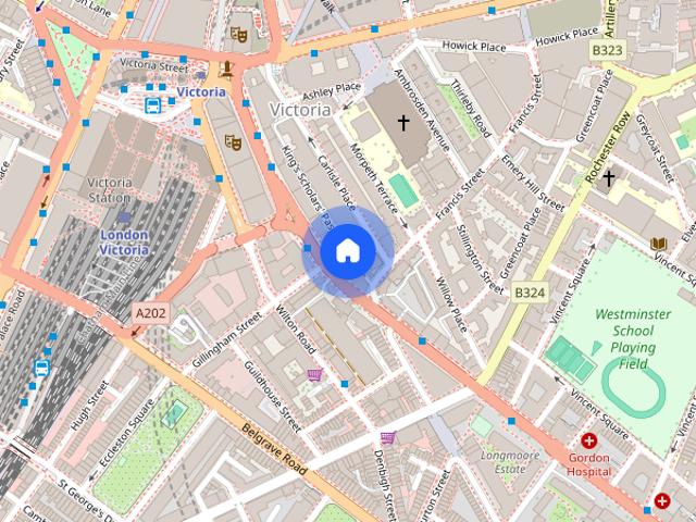 Vauxhall Bridge Road, London, SW1V