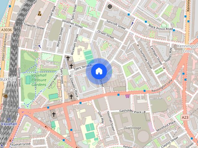 Vauxhall Street, Kennington