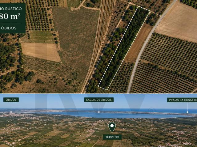 Vau, Óbidos | Terreno Rústico com 3.680 m²