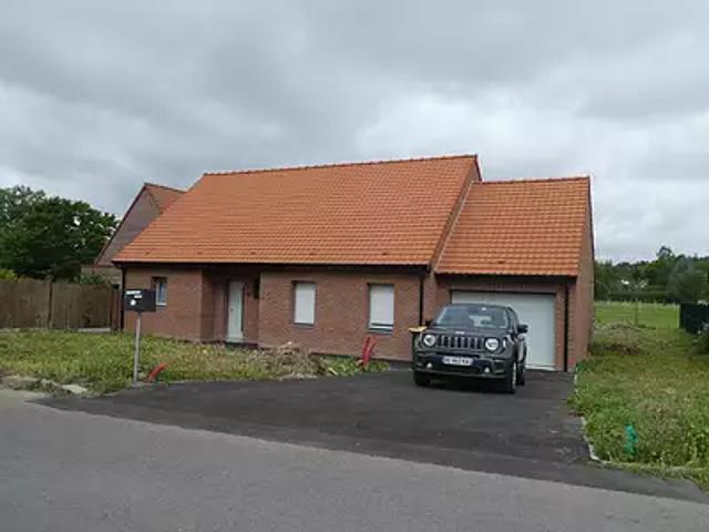 Vaudricourt 62131 Location maison 5 pièces t5 au dernier étage