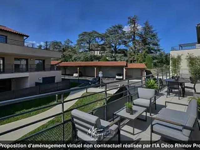 Vaugneray 69670 Achat / Vente appartement 4 pièces t4 terrasse
