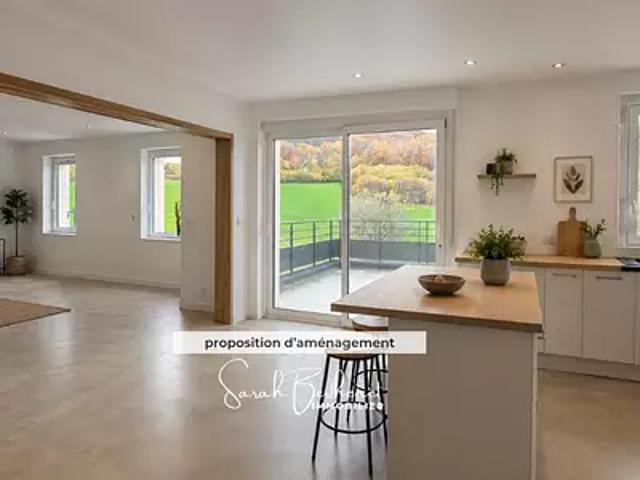 Vaugneray 69670 Achat / Vente appartement 4 pièces t4 terrasse cave