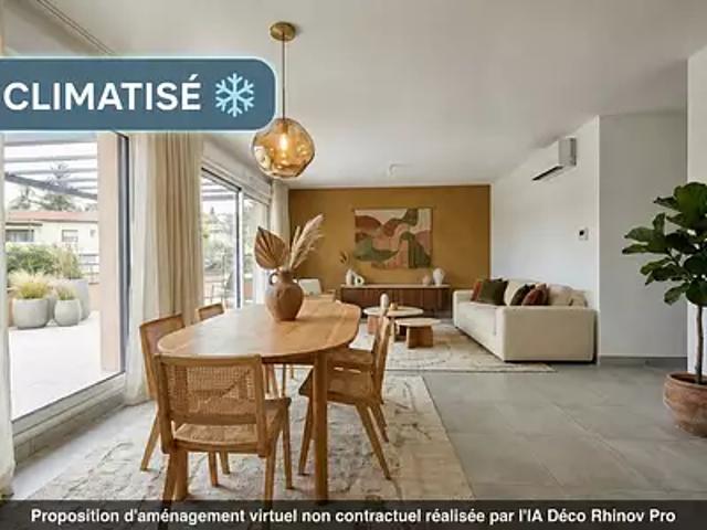 Vaugneray 69670 Achat / Vente appartement 5 pièces t5 au dernier étage terrasse