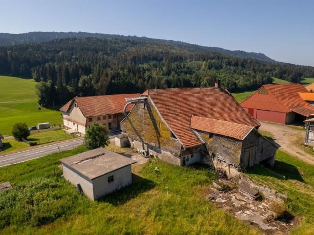 VAULRUZ – Großes Bauernhaus zu renovieren, mit außergewöhnlichen Volumina