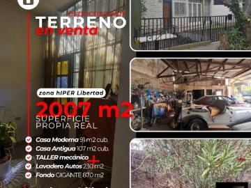 Venta 2 Casas + Terreno 2007metros2 Apto Proyecto Inmobiliario. No Permuta. Financiable