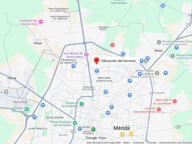 Venta Terreno Completamente Urbanizado En Esquina Y Certeza Jur?dica, Montes De Ame, M?rida