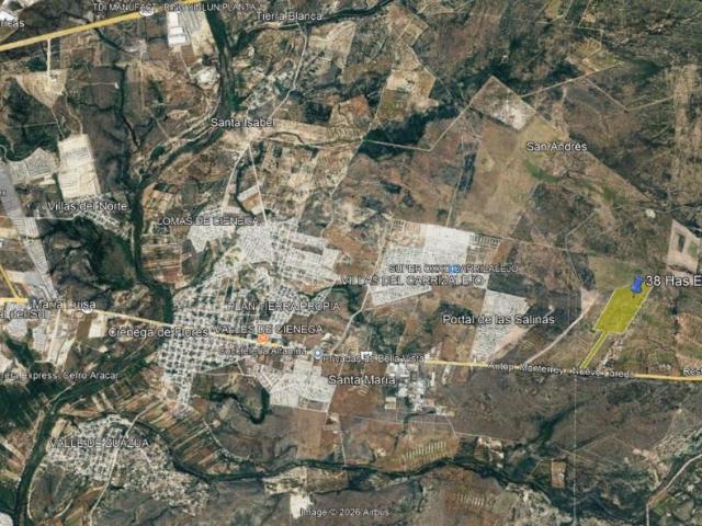 VENTA Terreno en Cienega de Flores, N.L