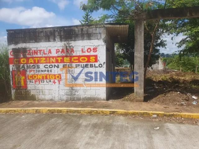VENTA TERRENO EN JARDINES DE COATZINTLA, SUP. 200 M2