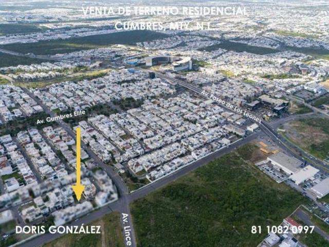 Venta Terreno Habitacional en Cumbres  Monterrey, N.L