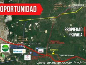 Venta Terreno Industrial 12 Hectáreas en la Mejor Ubicación, Sahé Industrial, Yucatán