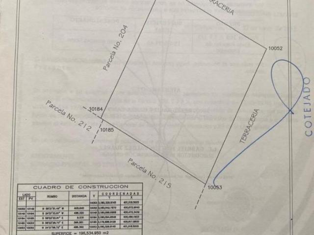 Venta terreno Rancho Enmedio