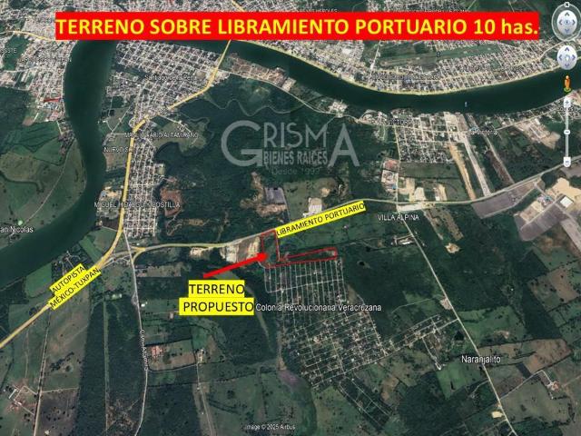 VENTA TERRENO SOBRE LIBRAMIENTO PORTUARIO