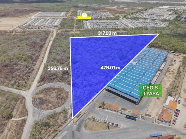Venta Terreno 5HAS con Uso Industrial en venta Zona Cedis Amazon, Umán Yucatán
