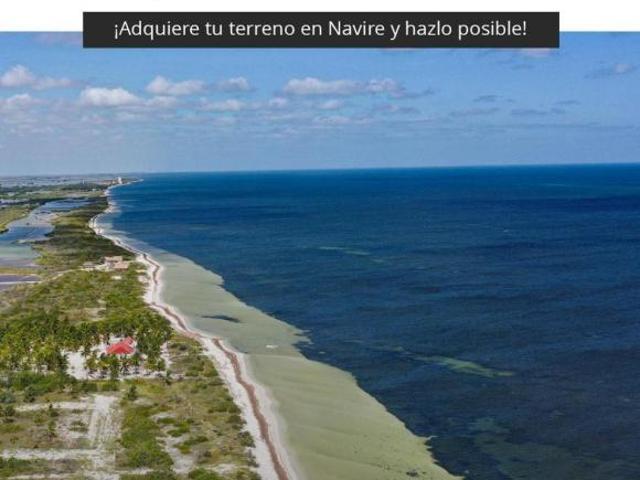 VENTA TERRENOS A PIE DE PLAYA SANTA CLARA YUCATAN