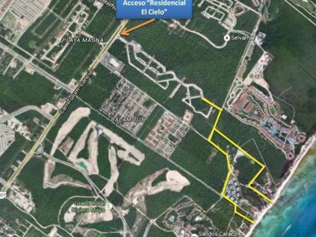 Venta Terrrenos Residencial Privado, El Cielo, Playa del carmen