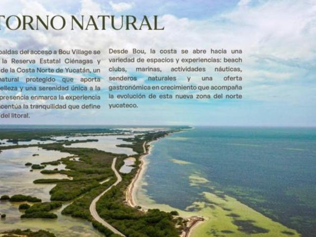 VENTA VILLAS A PIE DE PLAYA SANTA CLARA YUCATAN