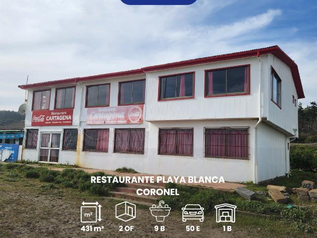 VENTA AMPLIO RESTAURANTE PLAYA BLANCA CORONEL