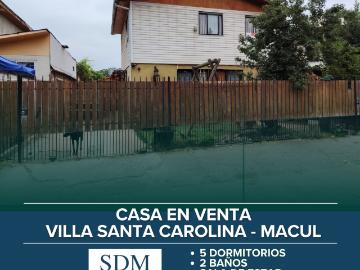Casa en venta en Coipue, Macul - Estacionamiento