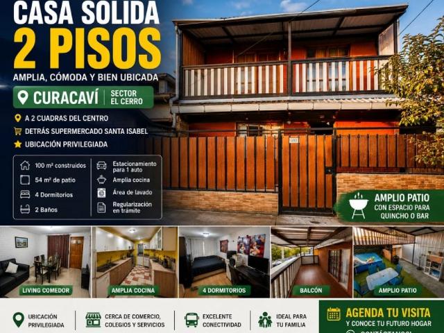 Venta casa curacaví