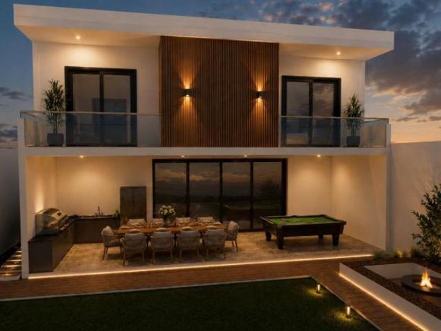 VENTA Casa de 363 m2 ZONA EL BARRIAL Fracc. Calenna Residencial CARRETERA NACIONAL en Santiago