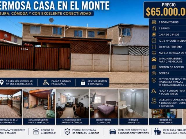 Venta casa el monte el monte