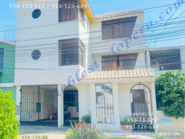 Venta Casa En Ica 3pisos, Urb Santo Domingo De Guzmán