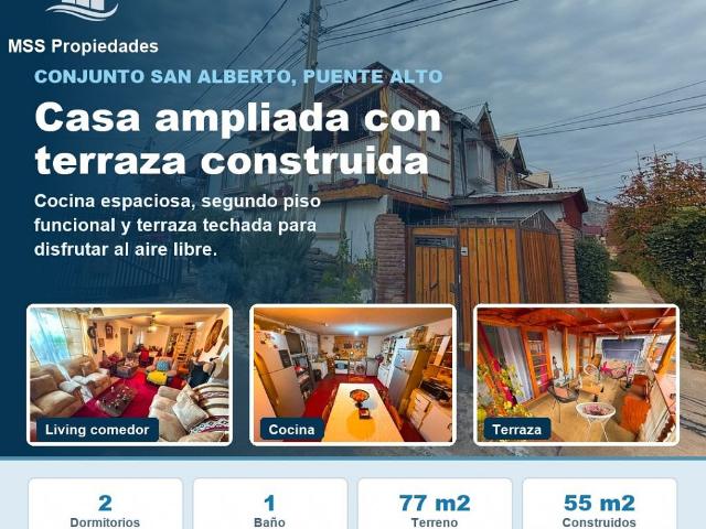 Venta Casa Puente alto Casas viejas