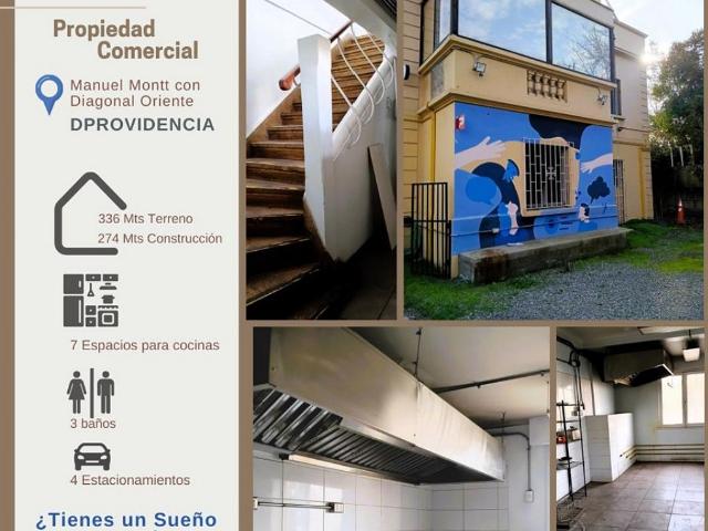Venta Casa Providencia Manuel montt con diagonal oriente