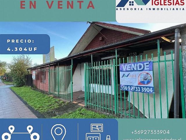Venta casa temuco av. pablo neruda